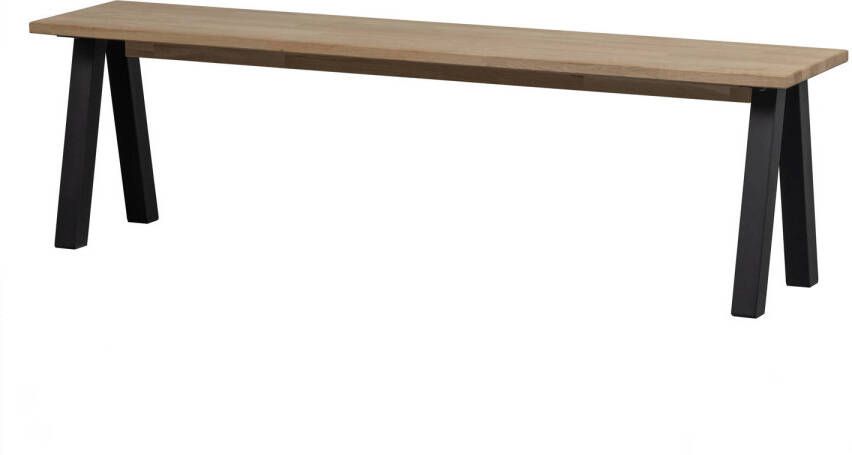 WOOOD Tablo Eetkamerbankje Eiken Naturel 46x160x35 - Foto 4