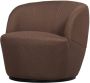 Woood Serra Draaifauteuil Mesh Espresso 68x70x77 - Thumbnail 2