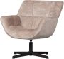 WOOOD Draaibare fauteuil Wibo met chenille-stof breedte 71 cm - Thumbnail 2