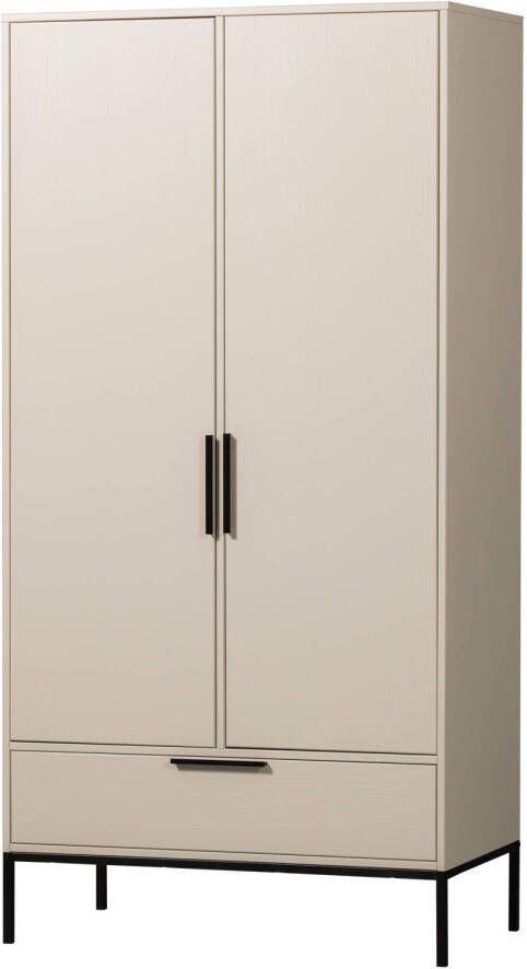 WOOOD | Adam 2-deurs kast grenen dust | Slaapkamerkasten | Linnenkast - Foto 4