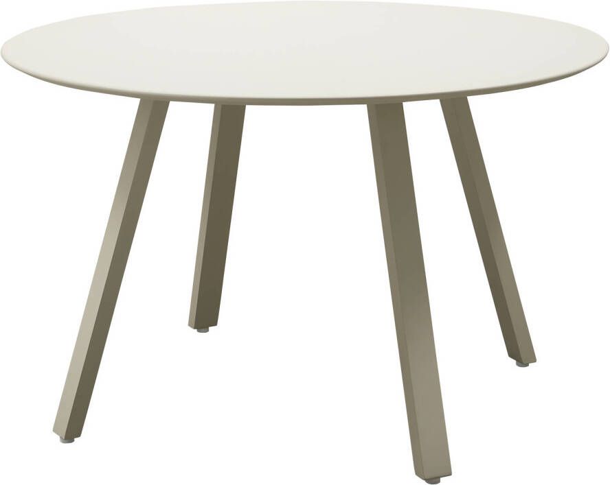 Woood Auke Buitentafel Aluminium Mist 75x120x120