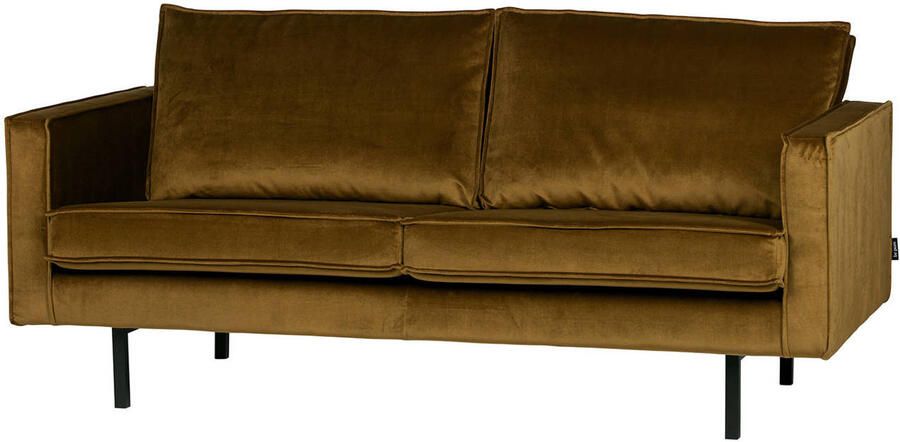 BePureHome | Rodeo 2.5-zitsbank velvet honinggeel | Zitmeubels woonkamer | 2-zitsbank - Foto 4