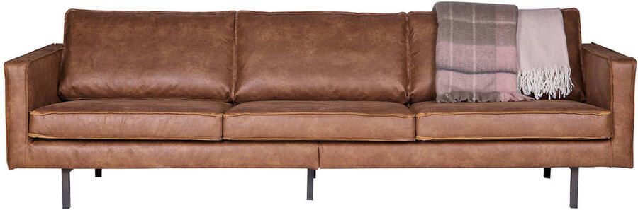 BePureHome | Rodeo 3-zitsbank Cognac | Zitmeubels woonkamer | 3-zitsbank