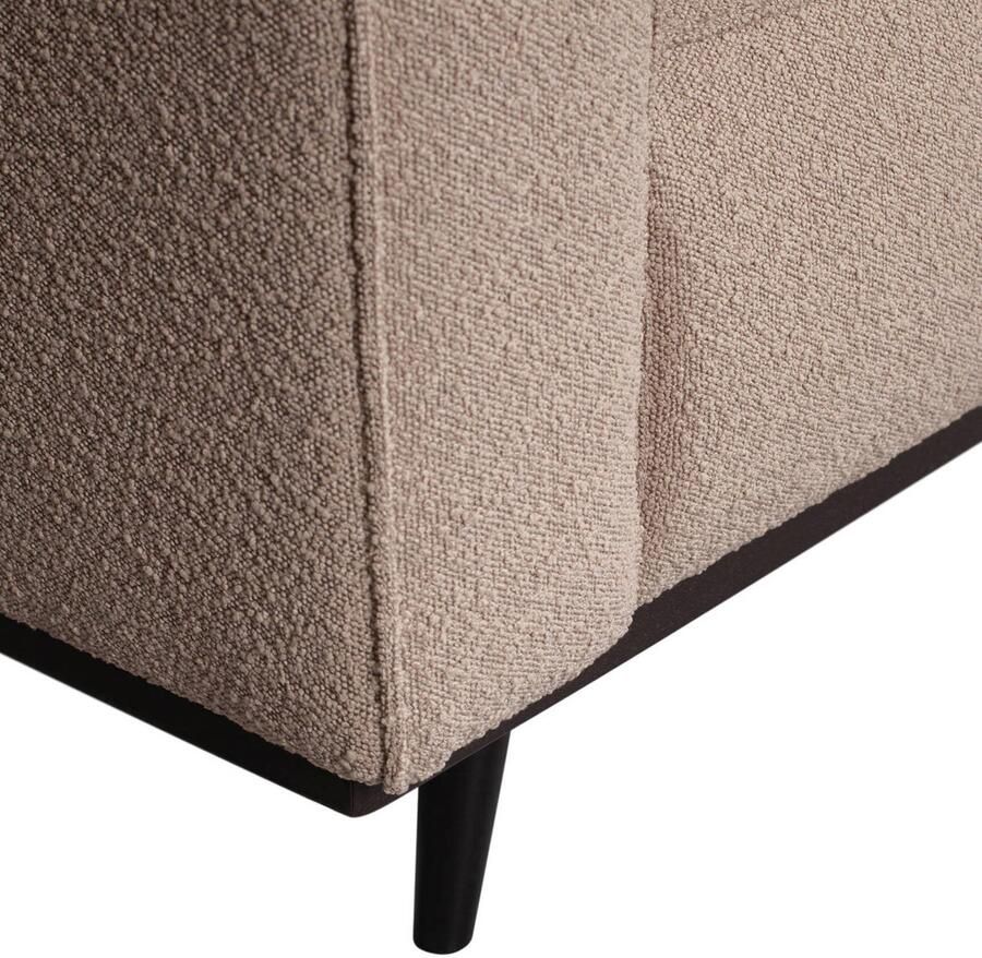 BePureHome | Statement 3-zitsbank 230cm Boucle Beige | Zitmeubels woonkamer | 3-zitsbank