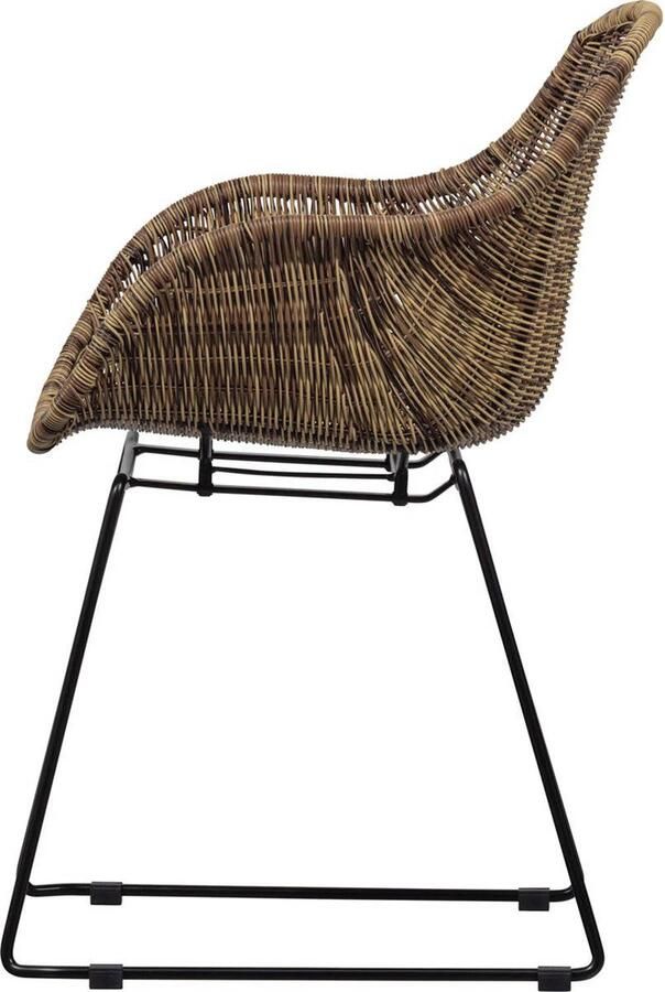 Woood Willow Loungestoelen Buiten Polyester Naturel Set van 2 - Foto 4