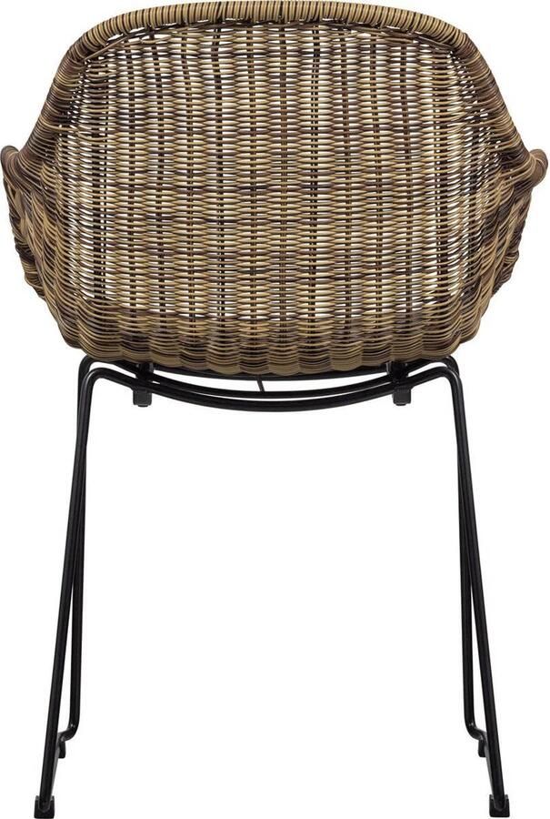 Woood Willow Loungestoelen Buiten Polyester Naturel Set van 2 - Foto 3