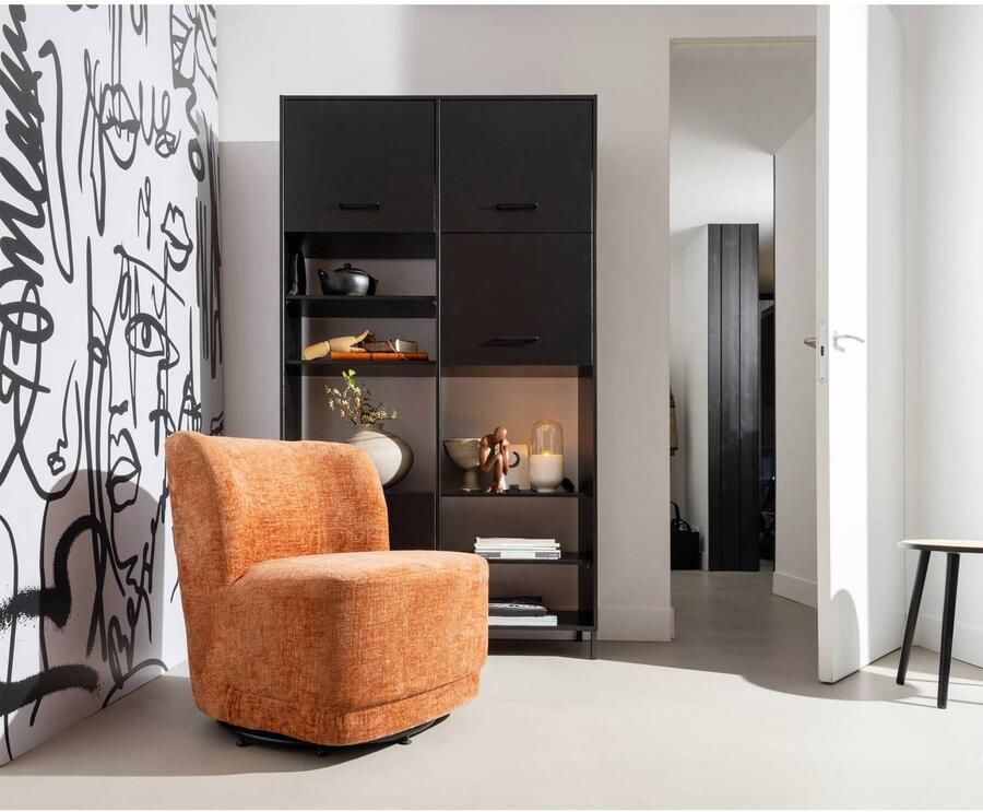 WOOOD | Atty Draaifauteuil Blossom | Zitmeubels woonkamer | Draaifauteuil - Foto 6