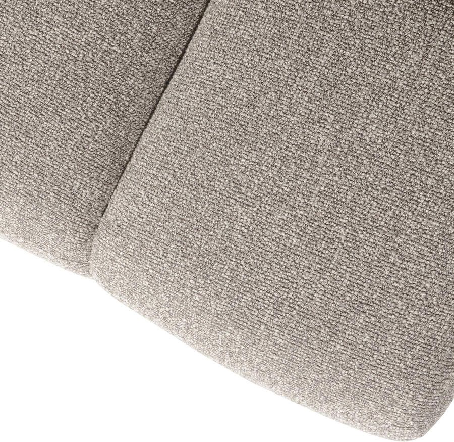 WOOOD bankje 160 cm Mojo Bouclé Beige Melange 49x160x45 cm