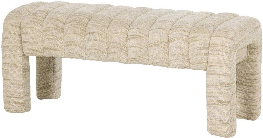 WOOOD Bankje Frex Bouclé 110cm Naturel