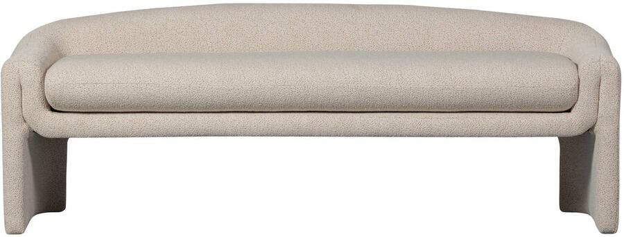 BePureHome | Zone bankje beige | Zitmeubels eetkamer | Eetkamerbank - Foto 8