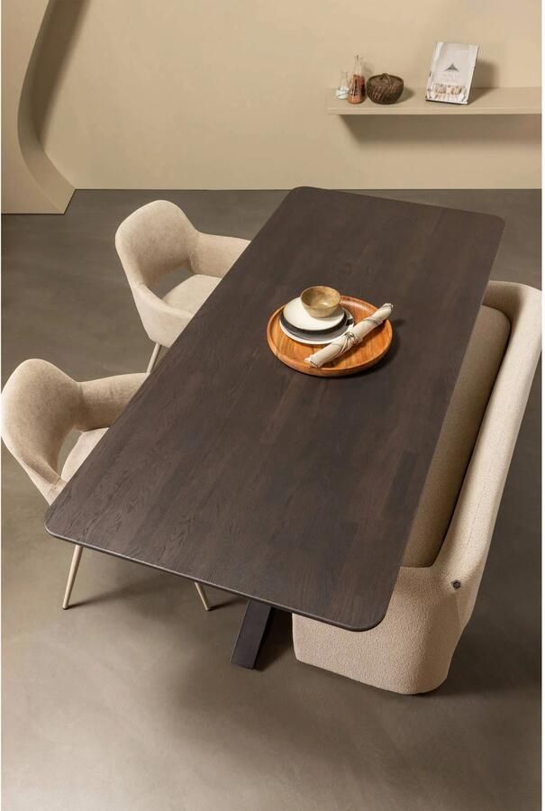 BePureHome | Zone bankje beige | Zitmeubels eetkamer | Eetkamerbank - Foto 6