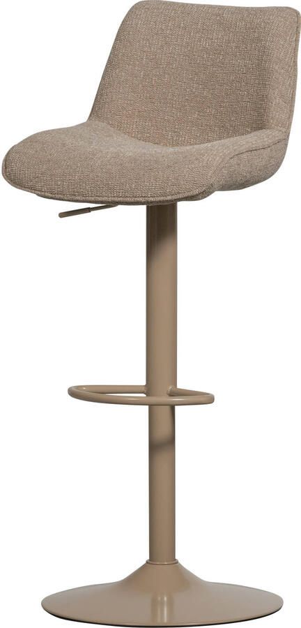 WOOOD | Marten in hoogte verstelbare barstoel zand | Eetkamerstoelen | Barstoel