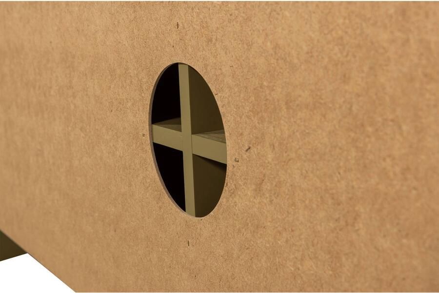 WOOOD | Basu tv meubel 152cm grenen moss | Woonkamer meubels | Tv-dressoir | Tv-meubel - Foto 2
