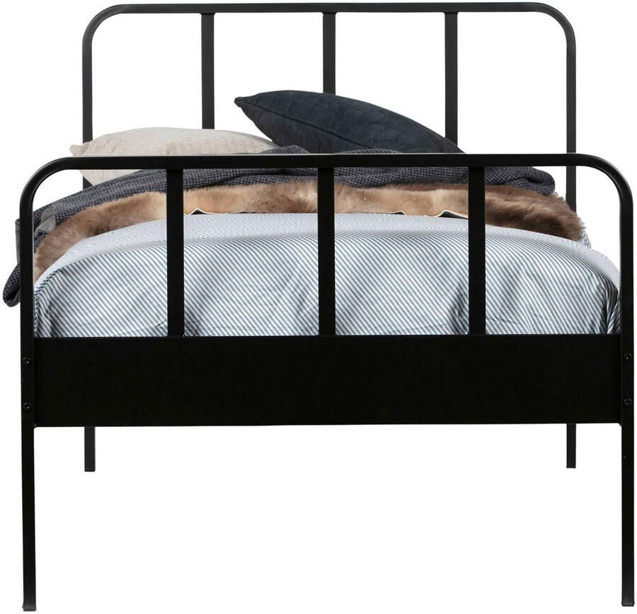 WOOOD | Mees Bed Metaal Zwart 90x200cm | Slaapkamer meubels | Ledikant - Foto 3