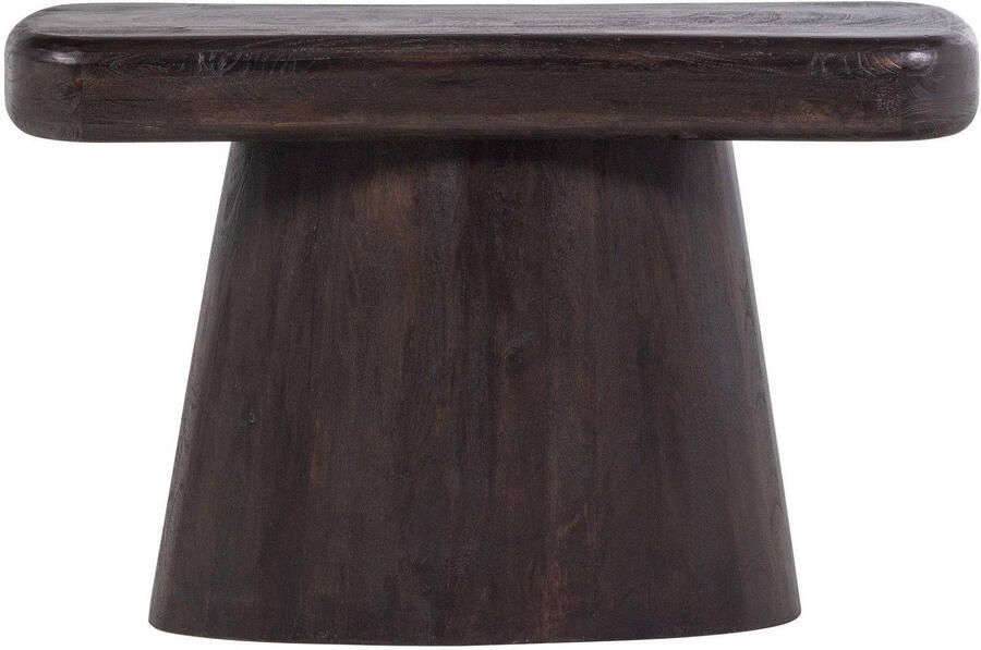 WOOOD | Amco sidetable mango hout zwart | Woonkamertafels | Wandtafel - Foto 3