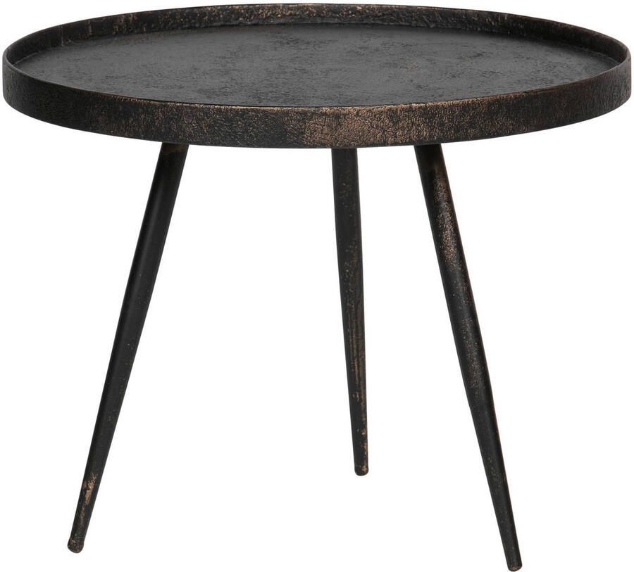 BePureHome | Bounds bijzettafel l hout metaal antique goud 44xo58 | Woonkamertafels | Bijzettafel - Foto 2
