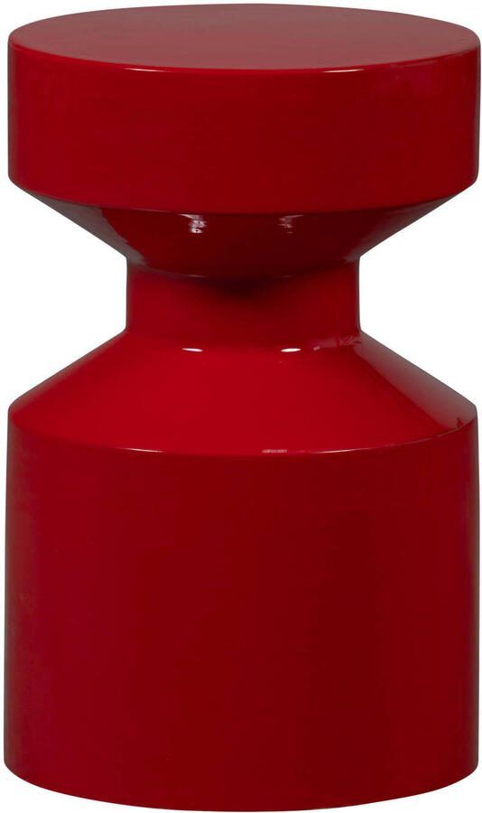WOOOD Bijzettafel Ferry 30cm Rood Rond