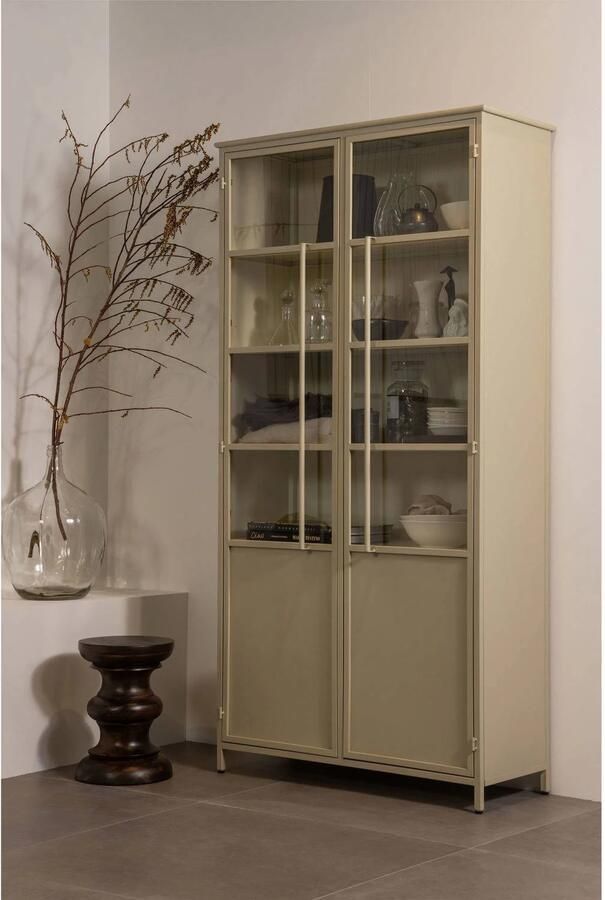 WOOOD | Jonah bijzettafel hout donkerbruin 42xo30cm | Woonkamertafels | Bijzettafel - Foto 2