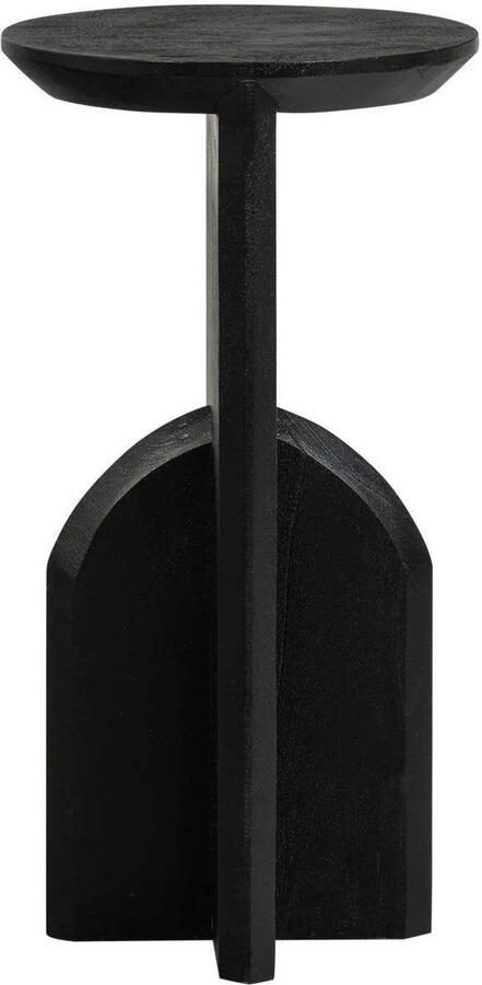 WOOOD | Kioni smalle bijzettafel acacia hout zwart | Woonkamertafels | Bijzettafel - Foto 2