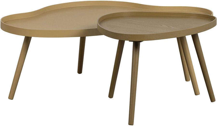 WOOOD | Mae Bijzettafel Organisch Hout Sepia | Woonkamertafels | Bijzettafel - Foto 4