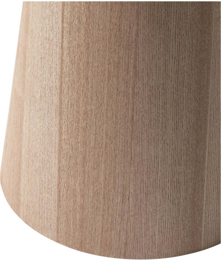 WOOOD | Maud bijzettafel conisch hout naturel 50xØ45cm | Woonkamertafels | Bijzettafel