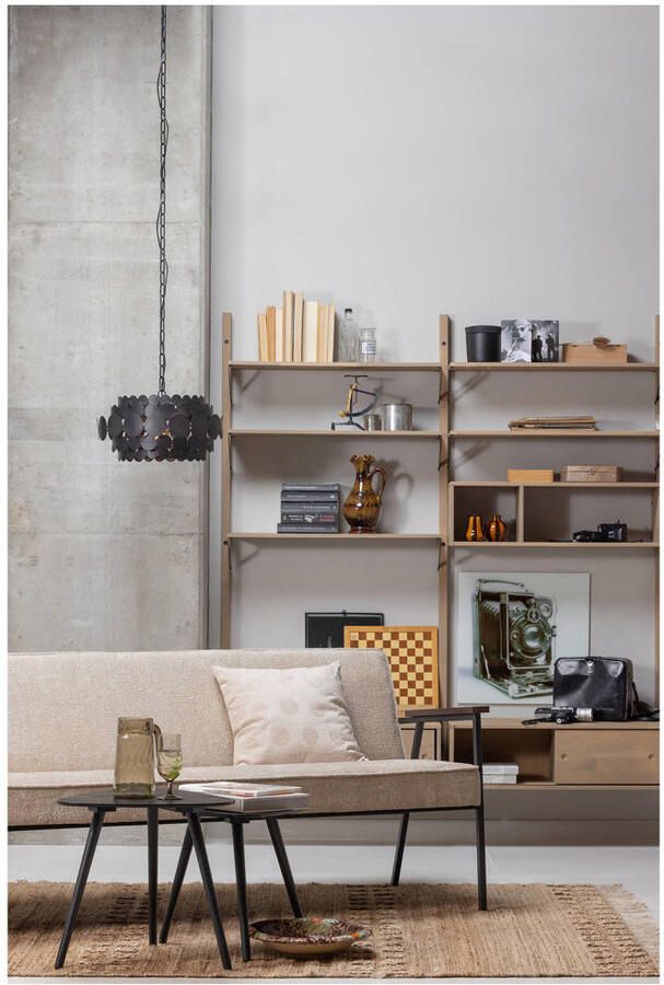 WOOOD Bijzettafel Nila Set van 2 stuks Zwart - Foto 3