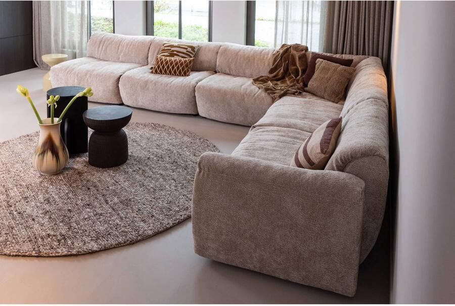 WOOOD | Samson bijzettafel fiber clay coffee 44xØ37cm | Woonkamertafels | Bijzettafel - Foto 2