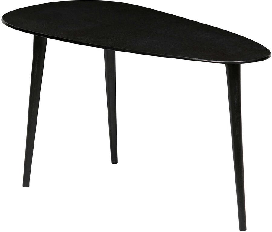 BePureHome | Triangle Bijzettafel Metaal Zwart Nikkel | Woonkamertafels | Bijzettafel - Foto 4