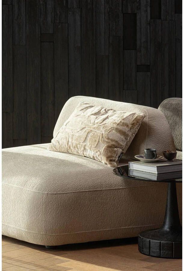 WOOOD Salontafel Soya met glazen tafelblad h 43 cm x ø 60 cm - Foto 4