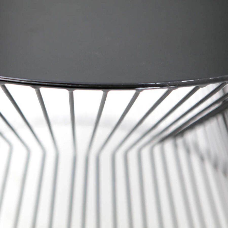 WOOOD | Suus Bijzettafel Metaal Zwart | Woonkamertafels | Bijzettafel - Foto 4