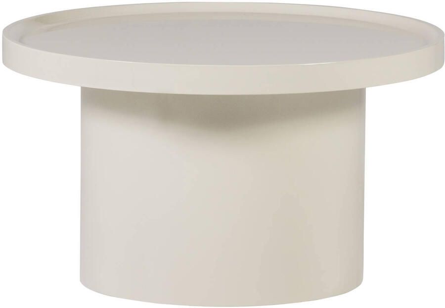 WOOOD Ronde Salontafel Veluna 70cm Zand
