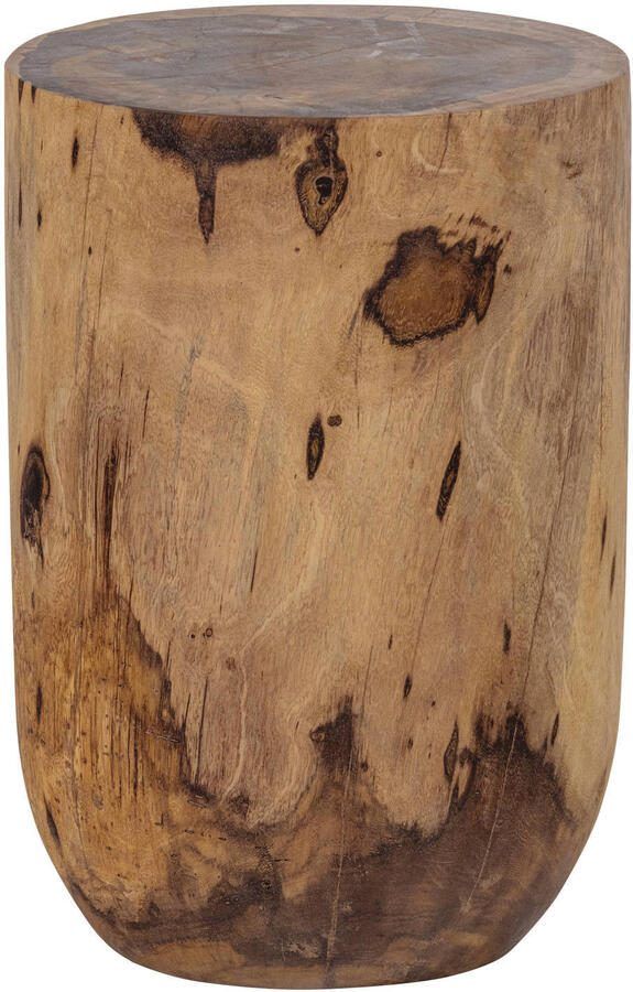 WOOOD Bijzettafel Viri 35cm Naturel Rond