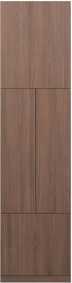 WOOOD Build Smalle Opbergkast Eiken Fineer Naturel 215x54x41
