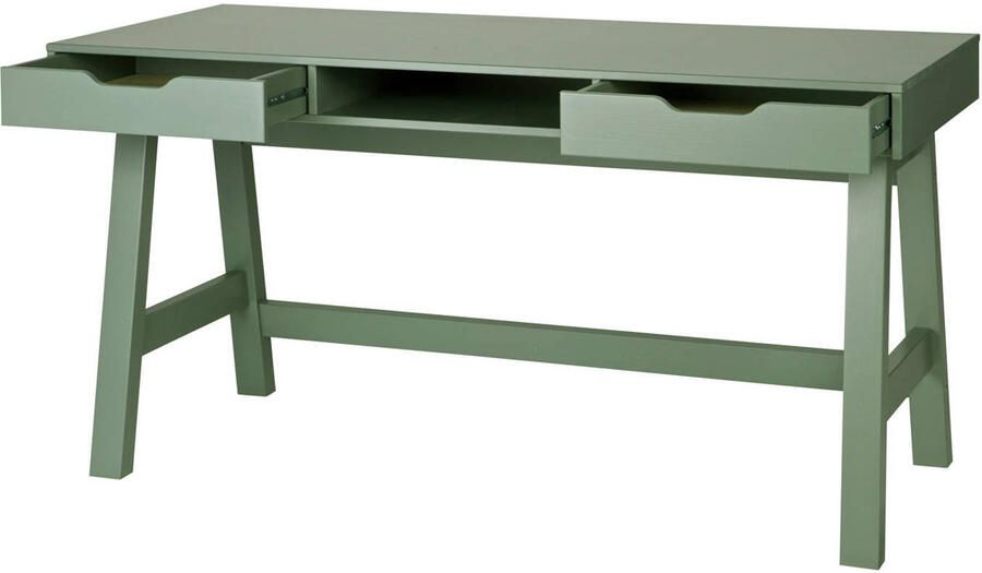 WOOOD | Nikki Bureau Grenen Jadegroen | Woonkamertafels | Bureau - Foto 4