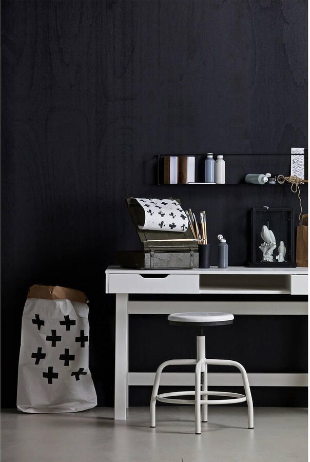 WOOOD | Nikki Bureau Grenen Wit | Woonkamertafels | Bureau - Foto 4
