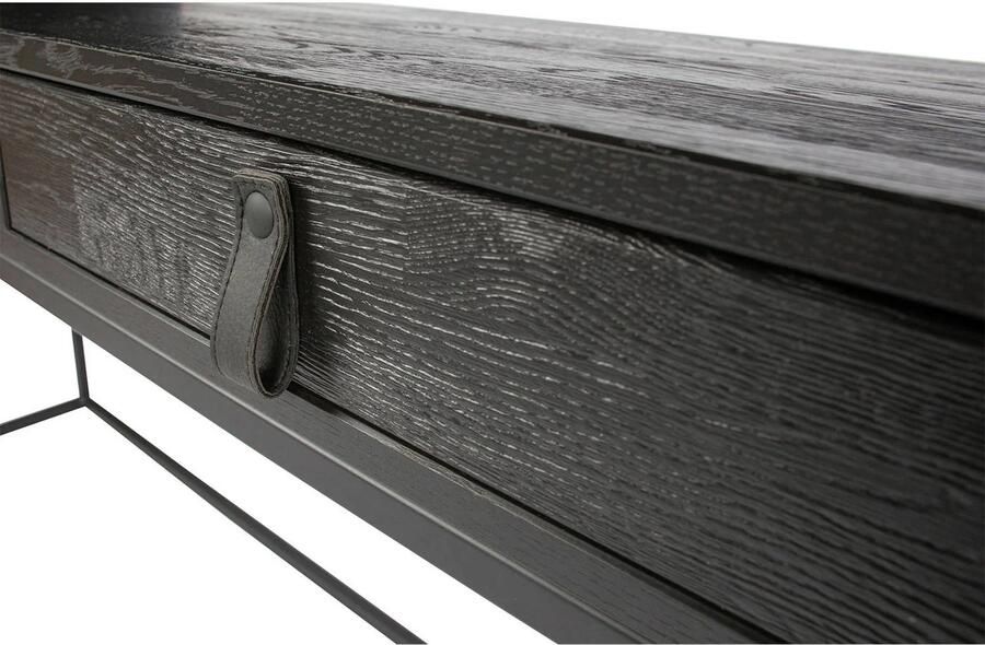 WOOOD Bureau Silas twee lades hout gedeeltelijk massief h 75 cm x b 140 cm - Foto 5