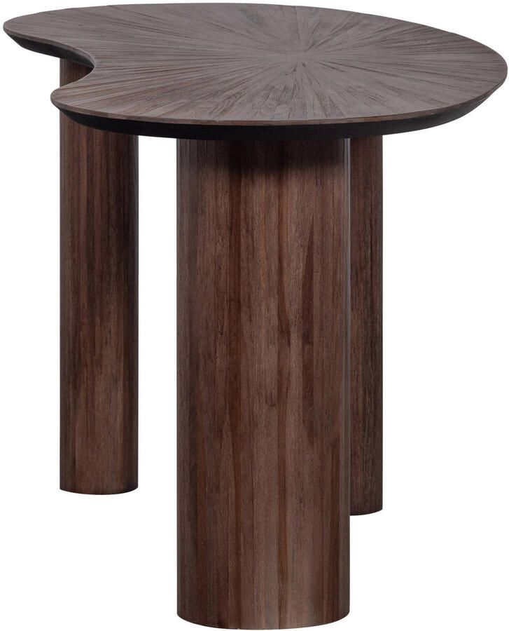 WOOOD | Sun organische sidetable bureau recycled teak bruin | Woonkamertafels | Bureau