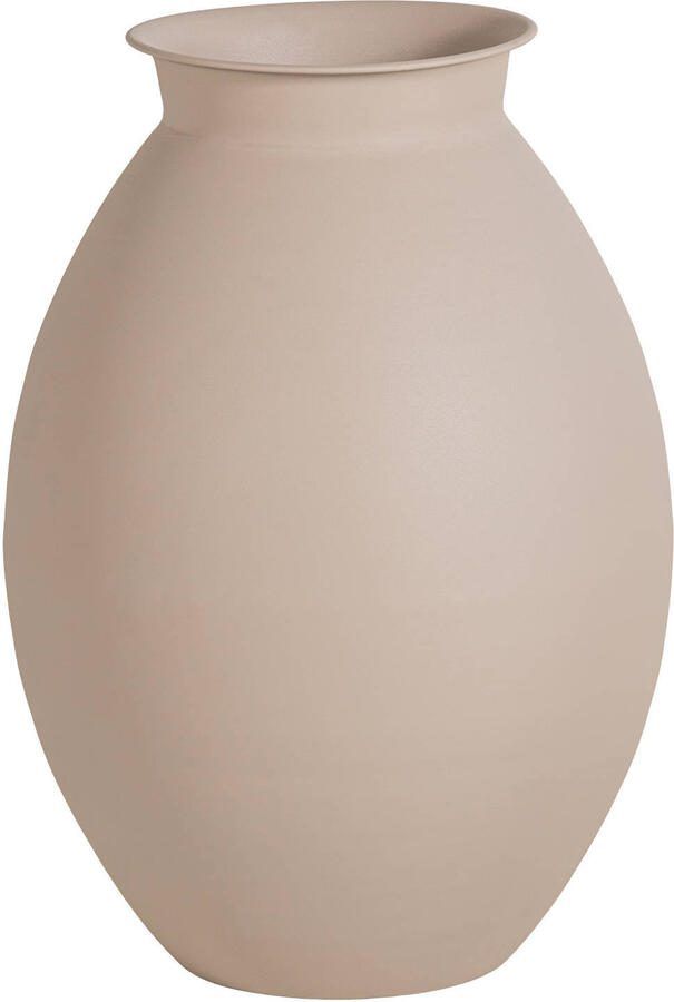 WOOOD Caro vaas xxl metaal zand