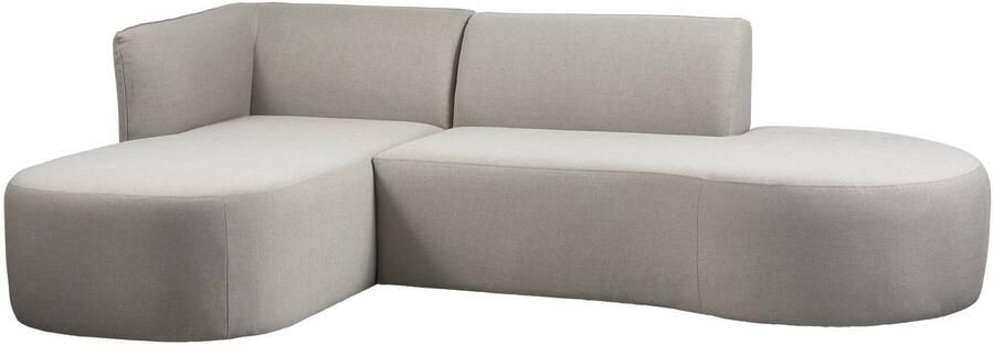 WOOOD Chios Loungeset Tuin Aluminium Naturel 71x258x168