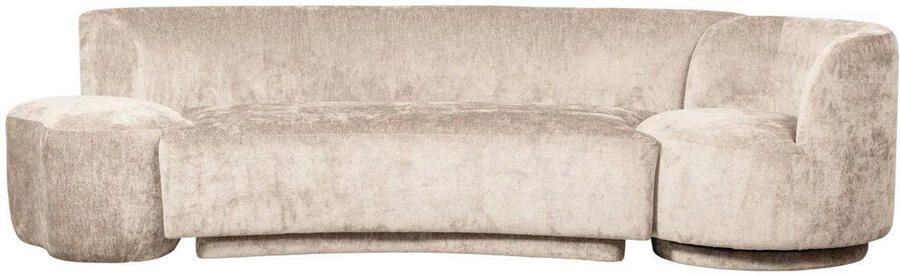 BePureHome | Popular combi: bankje fauteuil poef naturel | Zitmeubels woonkamer | 2-zitsbank2 5-zitsbank3-zitsbank - Foto 3