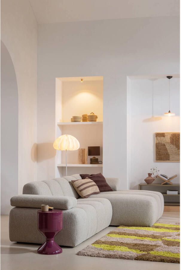 WOOOD | Dalia vloerlamp papier wit 150xo50cm | Woonaccessoires | Vloerlamp - Foto 2