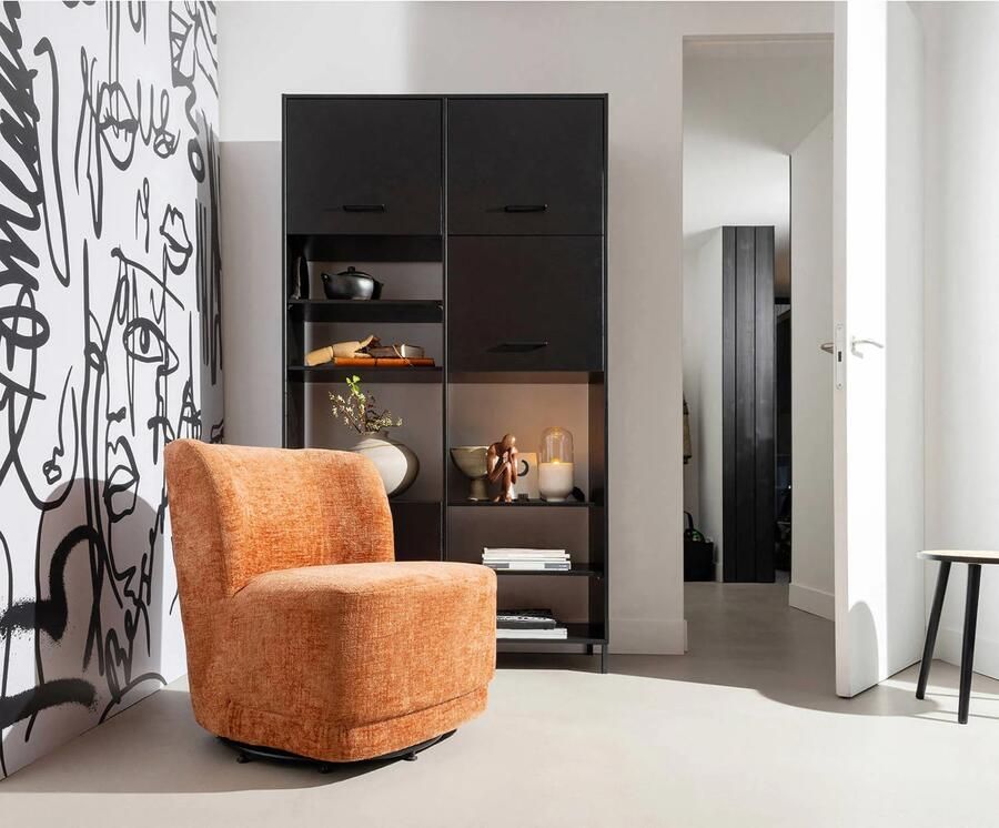 WOOOD | Atty Draaifauteuil Blossom | Zitmeubels woonkamer | Draaifauteuil - Foto 5