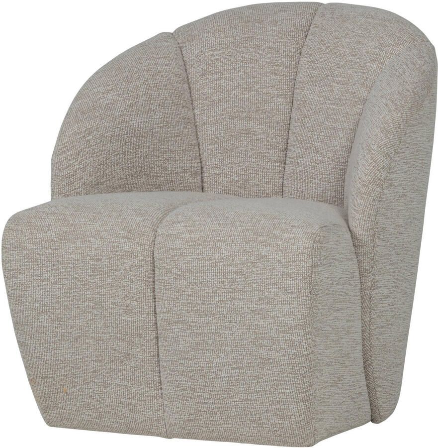 WOOOD Draaifauteuil Mojo Bouclé Ecru