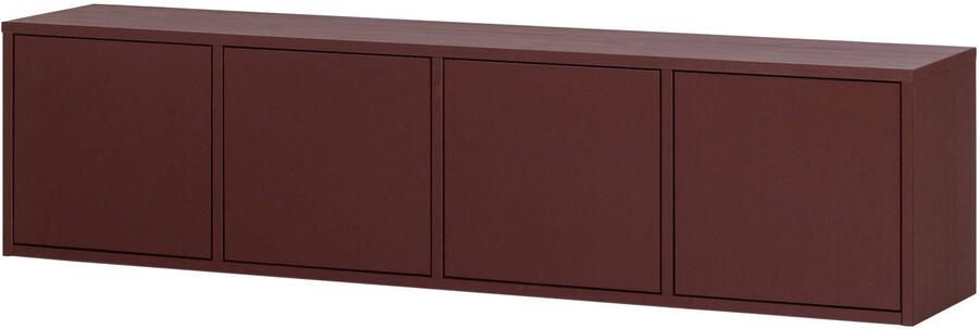 WOOOD TV-meubel Merel Grenenhout 198cm Bordeaux