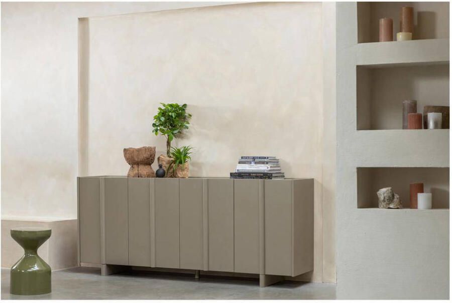 WOOOD Exclusive | Basu Dressoir Grenen Mud | Woonkamer meubels | Dressoir - Foto 8