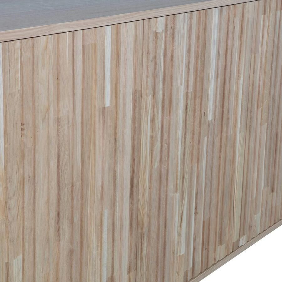 WOOOD Exclusive | Gravure New Dressoir 200cm Eiken Blanke Lak | Woonkamer meubels | Dressoir - Foto 4