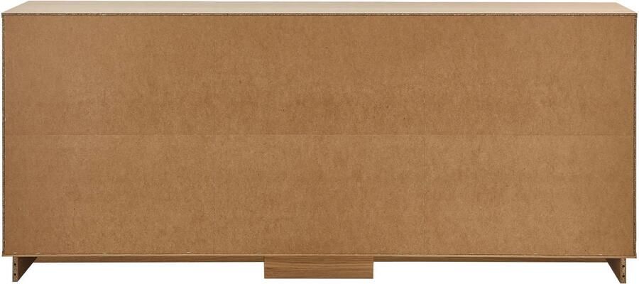 Woood Zuma dressoir Push-To-Open Eiken Transparant 85x22x45 - Foto 3