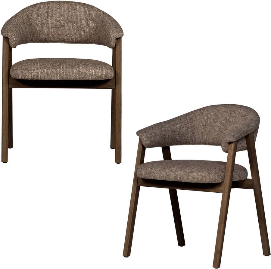 WOOOD eetkamerstoel (set van 2) Tunar