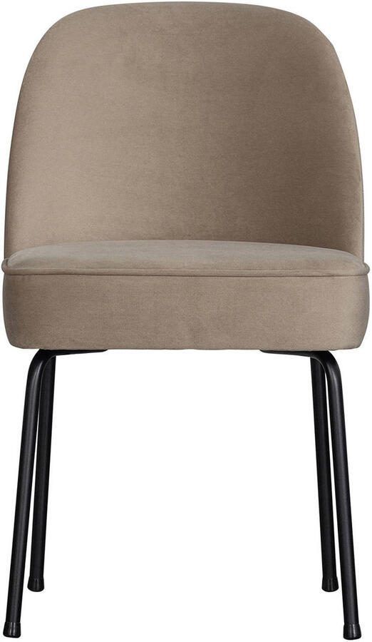 BePureHome Vogue Eetkamerstoelen Fluweel Khaki Set van 2 - Foto 3