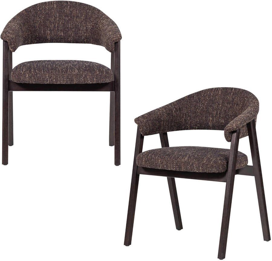 WOOOD eetkamerstoel (set van 2) Tunar